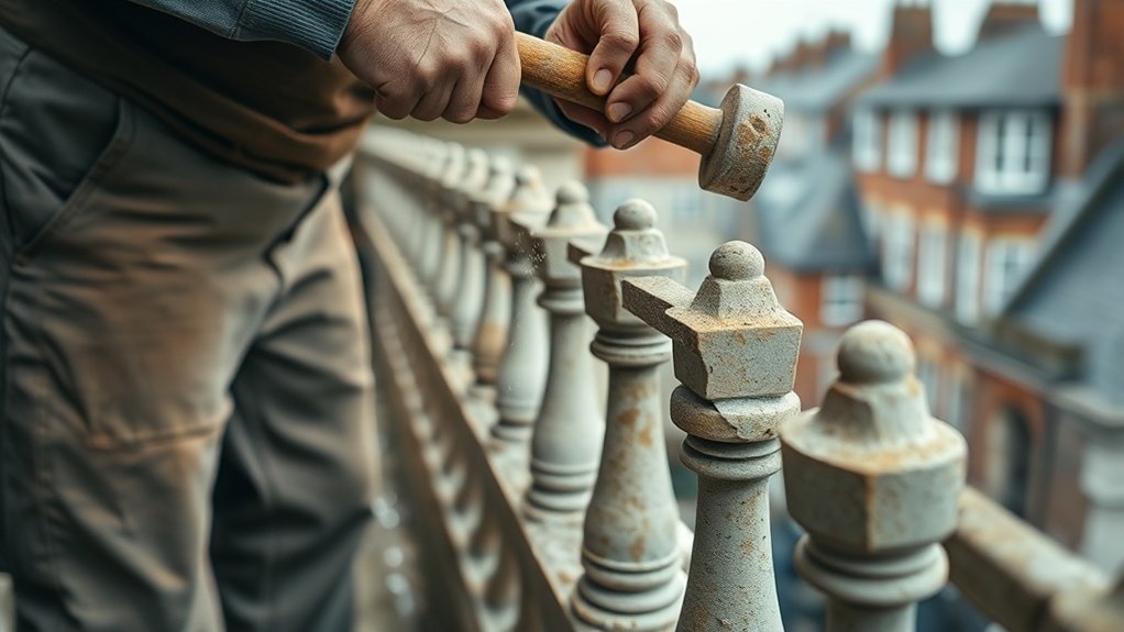 Balustrade Repair Newport Pagnell