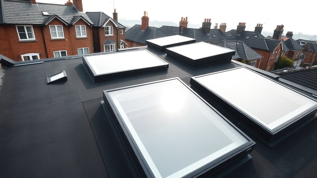 Flat Roof Skylights Newport Pagnell