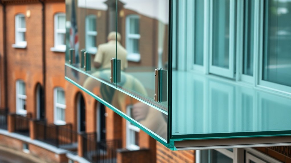 Glass Balcony Installation Newport Pagnell