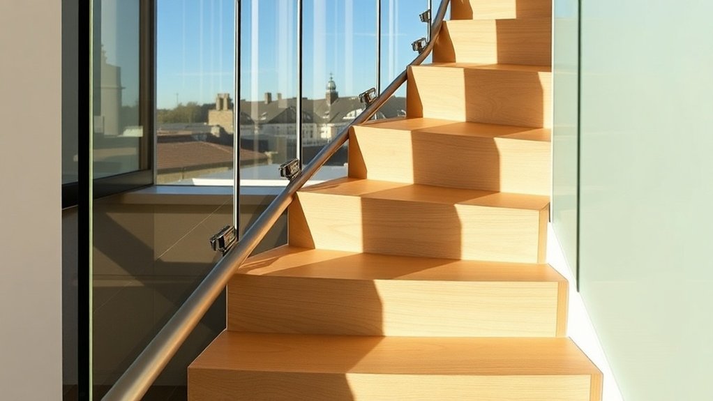 Staircase Glass Panels Newport Pagnell